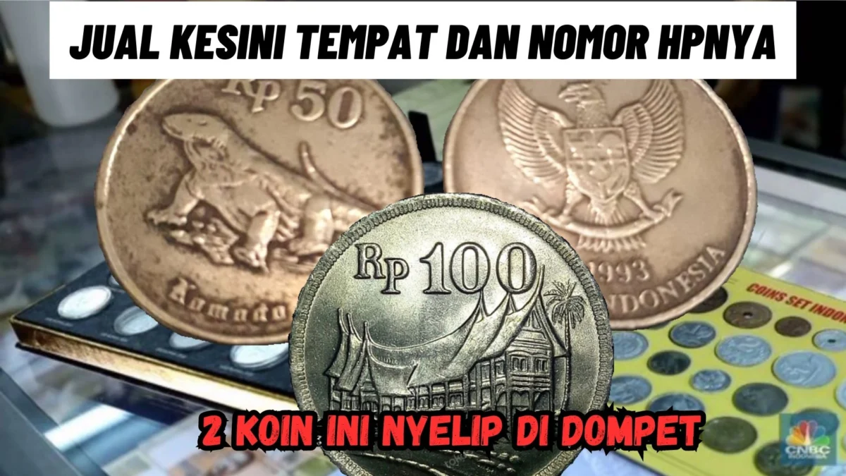 2 Koin Ini Nyelip Di Dompet, Jual Kesini Tempat dan Nomor HPnya