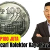 Tembus 100 Juta, Uang Koin 100 Rupiah Rumah Gadang Dicari Kolektor Kaya Raya