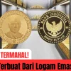 Uang Koin Termahal! Begini Uang Koin 850.000 yang Terbuat Dari Logam Emas