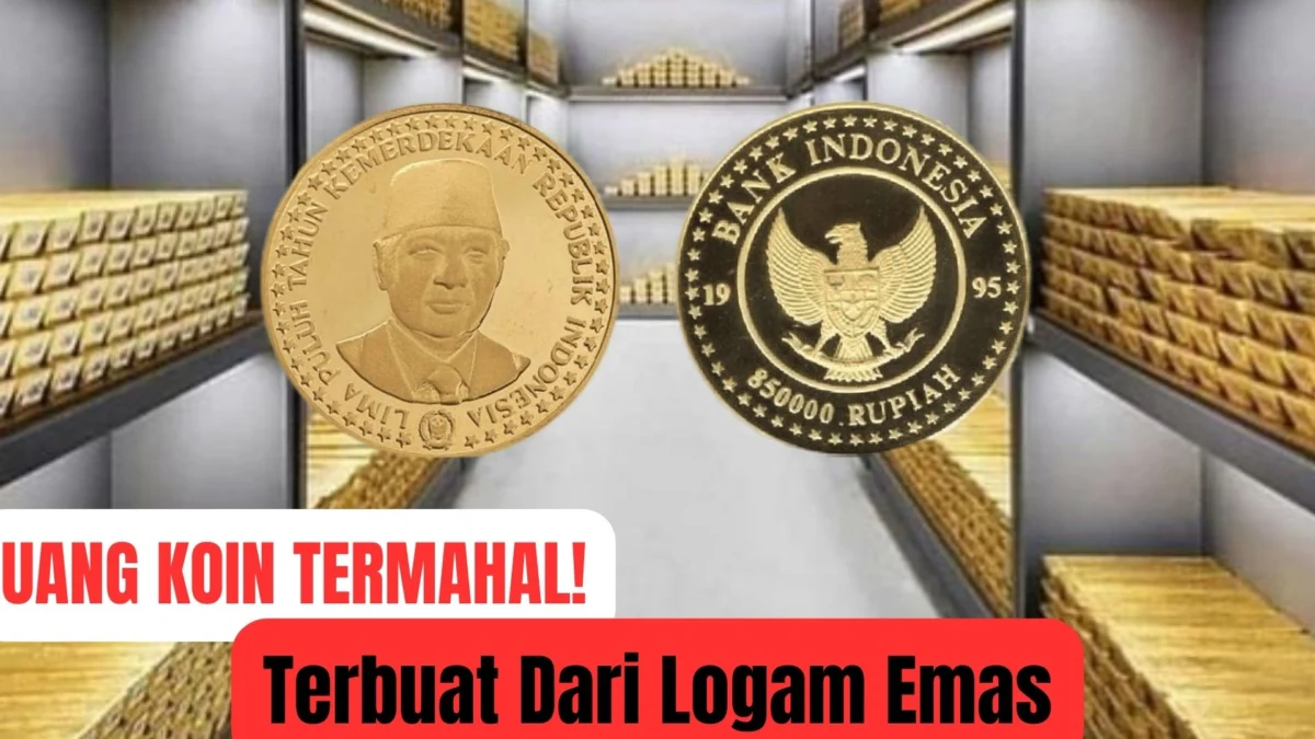 Uang Koin Termahal! Begini Uang Koin 850.000 yang Terbuat Dari Logam Emas