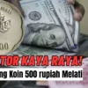 Ingin Dilirik Kolektor Kaya Raya! Perhatikan Ciri Uang Koin 500 rupiah Melati Ini