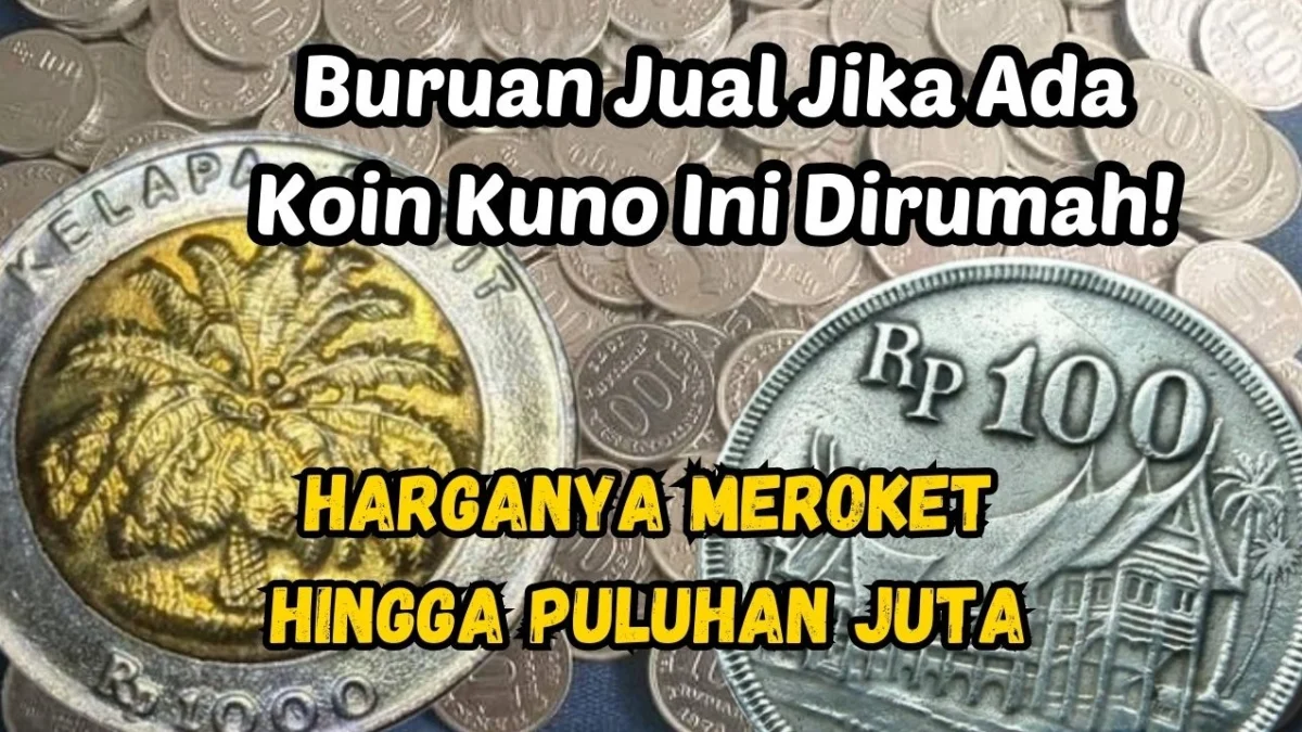 Buruan Jual Jika Ada Koin Kuno Ini Dirumah! Harganya Meroket Hingga Puluhan Juta