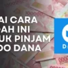 Berhasil Cair! Pakai Cara Mudah Ini Untuk Pinjam Saldo DANA