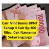 Cair Nih! Bansos BPNT Tahap 4 Cair Rp 400 Ribu, Cek Namamu Sekarang Juga