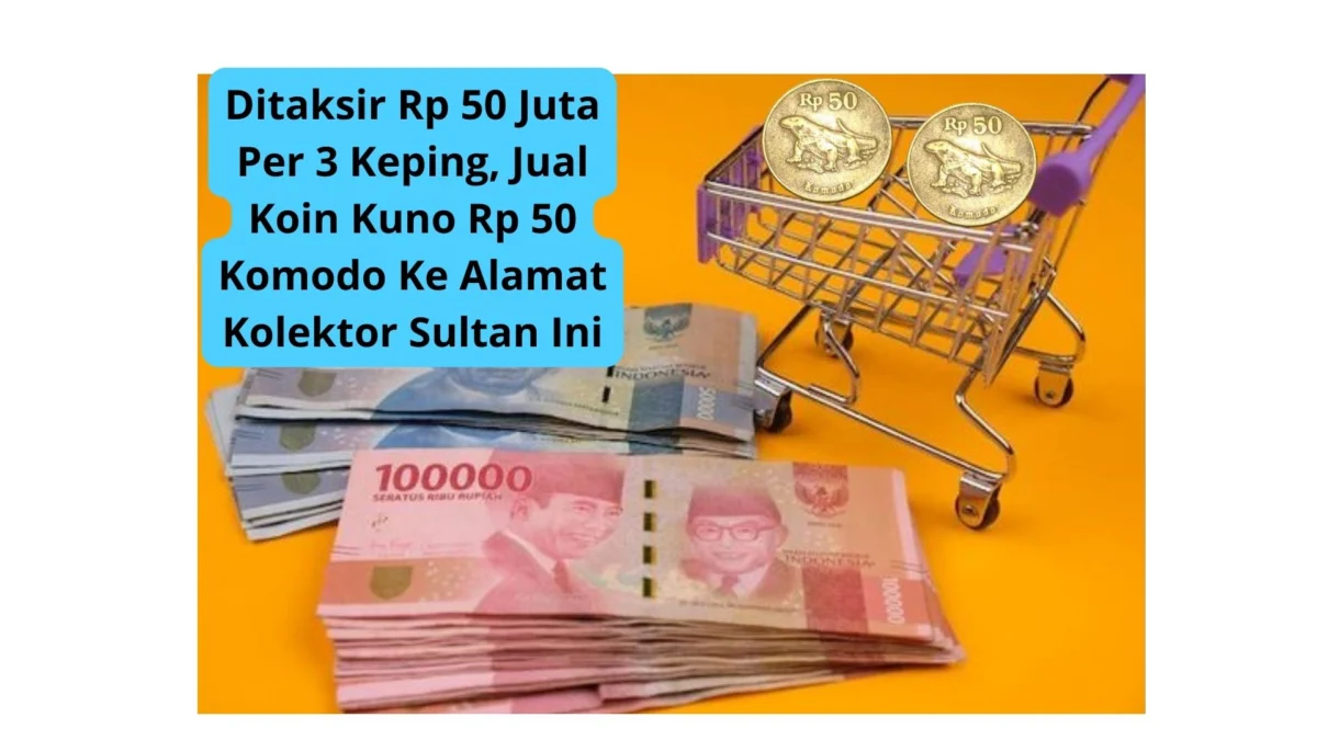 Ditaksir Rp 50 Juta Per 5 Keping, Jual Koin Kuno Rp 50 Komodo Ke Alamat Kolektor Sultan Ini