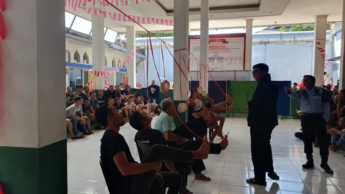 Lomba Tradisional Meriahkan Perayaan Kemerdekaan di Rutan Garut