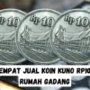 Inilah Tempat Jual Koin Kuno Rp100 Rumah Gadang, Laku Rp1 Juta Per Keping