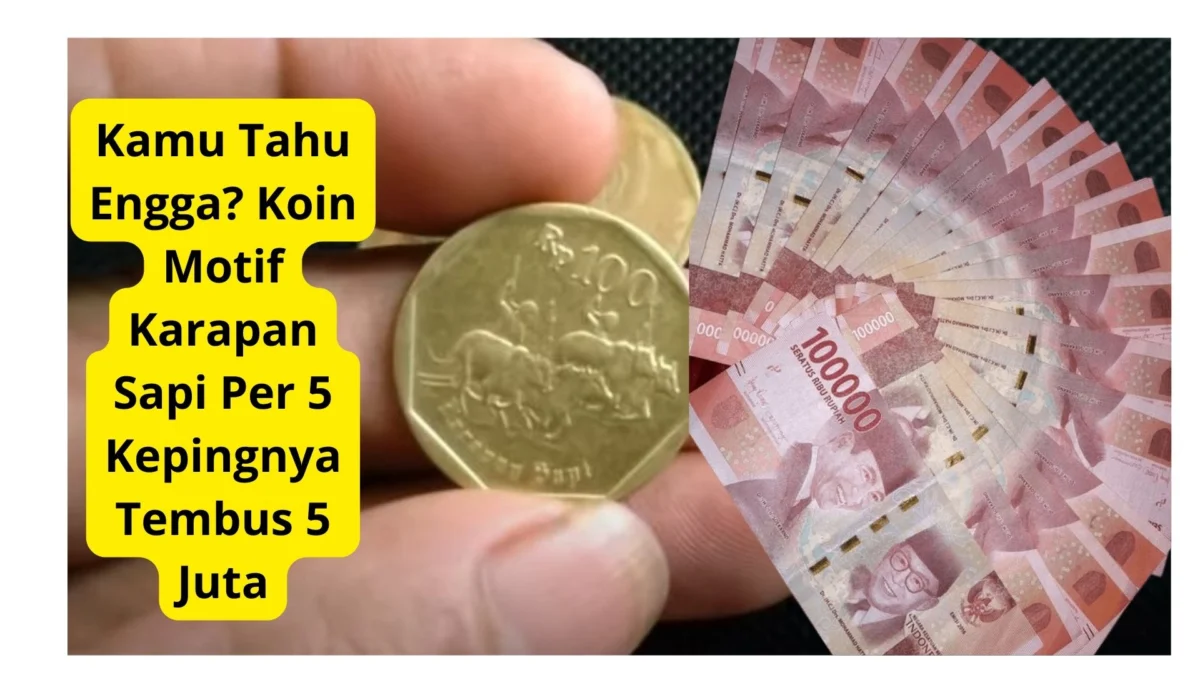 Kamu Tahu Engga? Koin Motif Karapan Sapi Per 5 Kepingnya Tembus 5 Juta