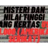 Inilah! Misteri dan Nilai Tinggi Uang Kertas USD 1.000 (Amerika Serikat) Yang Bisa Laku Tinggi