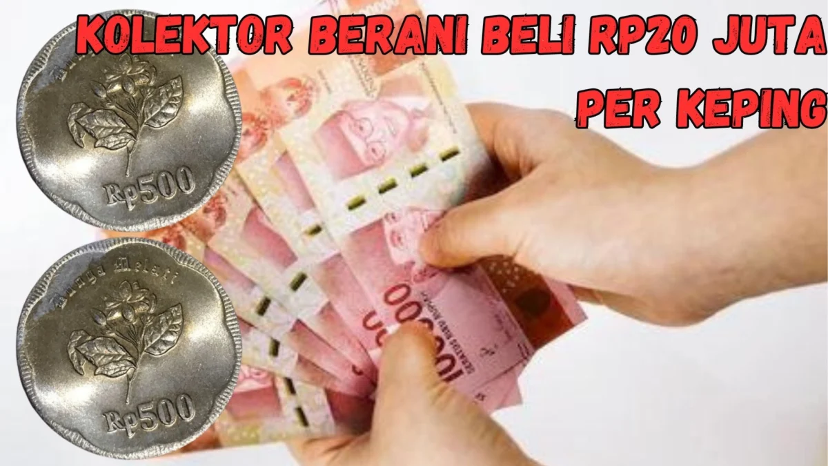 Kolektor Berani Beli Rp20 Juta Per Keping, Jual Uang Koin Kuno Rp500 Bunga Melati Sekarang!