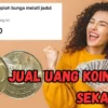 Dibanderol Rp500.000 Per Keping, Jual Uang Koin Kuno Ke Nomor Kolektor Ini!