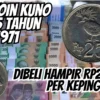 Dibeli Hampir Rp20 Juta Per Keping, Jual Koin Kuno Rp25 Tahun 1971 Sekarang Juga