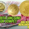 Rp100 Juta Langsung Masuk Dompet! Jual Koin Kuno Mengandung Emas Ini