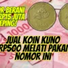 Kolektor Berani Hargai Rp15 Juta Per Keping! Jual Koin Kuno Rp500 Melati Pakai Nomor Ini