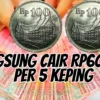 Langsung Cair Rp60 Juta per 5 keping, Jual Koin Kuno Ini Ke Nomor Hp dan Alamat Lengkap Disini!