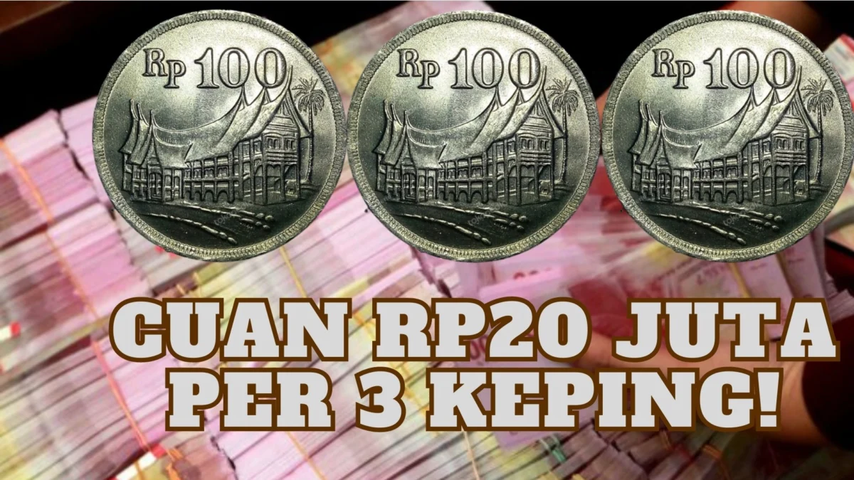 Cuan Rp20 Juta Per 3 Keping! Jual Koin Rp100 Rumah Gadang, Langsung Hubungi Nomor Kolektor Ini