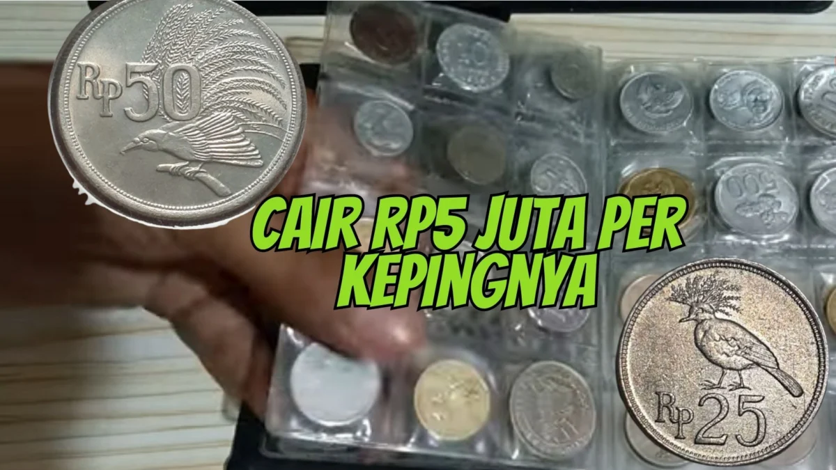 Cair Rp5 Juta Per Kepingnya, Kolektor Buru 3 Uang Koin Kuno Tahun 1971