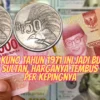 Koin Kuno Tahun 1971 Ini Jadi Buruan Kolektor Sultan, Harganya Tembus Rp20 Juta Per Kepingnya