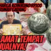 Baru Nih Harga Koin Kuno Rp100 Rumah Gadang, Ini Alamat Tempat Jualnya!