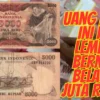 Berumur 48 Tahun, Uang Kuno Ini Per Lembar Bernilai Belasan Juta Rupiah, Paling Dicari Kolektor