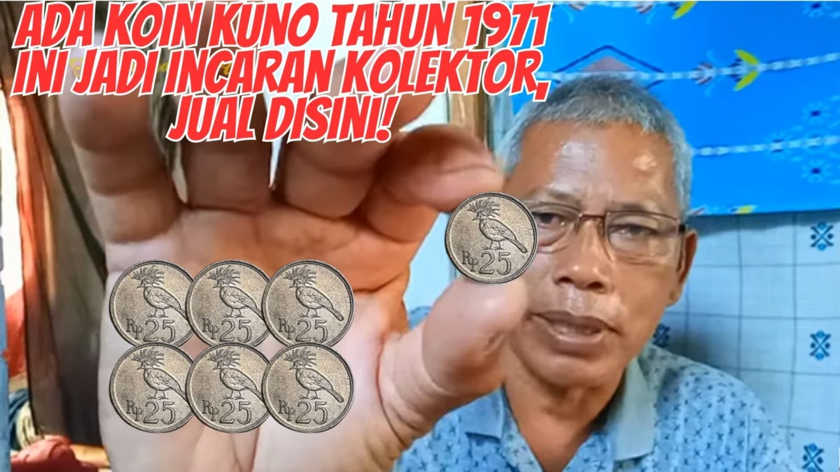 Tembus Sampai Rp20 Juta, Ada Koin Kuno Tahun 1971 Ini Jadi Incaran Kolektor, Jual Disini!