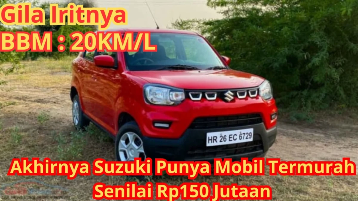 Akhirnya Suzuki Punya Mobil Termurah Senilai Rp150 Jutaan ‼ Gila Iritnya