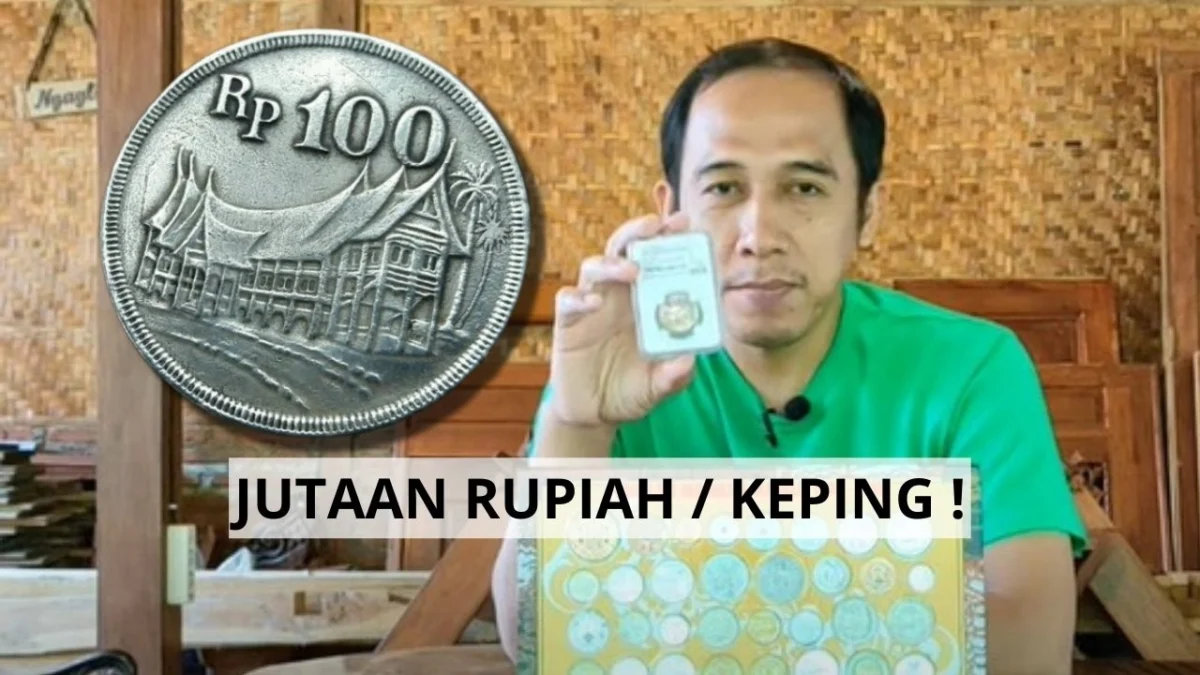 Sederet Fakta Koin Kuno Rp100 Rumah Gadang yang Bisa Dijual Jutaan Rupiah, Bikin Tajir Melintir!