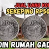 Sekeping Dihargai Rp50 Juta, Jual Koin Kuno Rp100 Gambar Rumah Gadang Ke Kolektor Ini Sekarang!