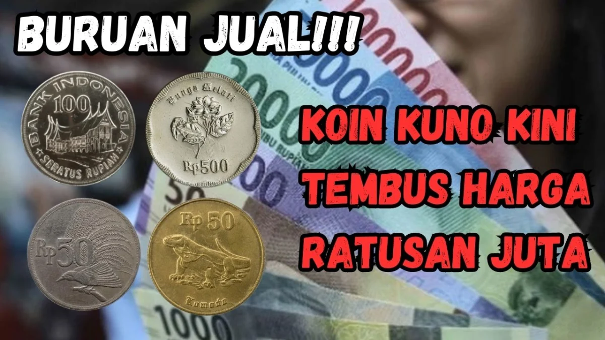 Banyak Diincar, Koin Kuno Kini Tembus Harga Ratusan Juta, Kalo Punya Buruan Jual!