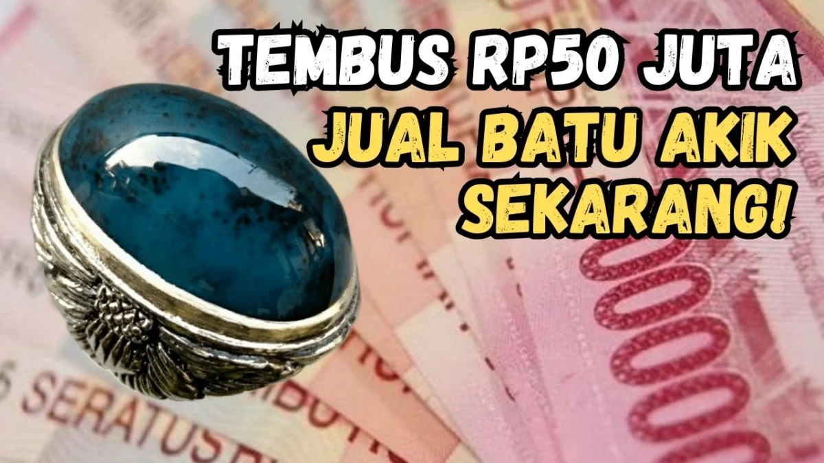 Tembus Rp50 Juta, 2 Batu Akik Paling Dicari Kolektor, Buruan Jual Sekarang!