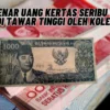 Apa Benar Uang Kertas Seribu Rupiah 1964 Di Tawar Tinggi Oleh Kolektor? Penasaran Cek Disini