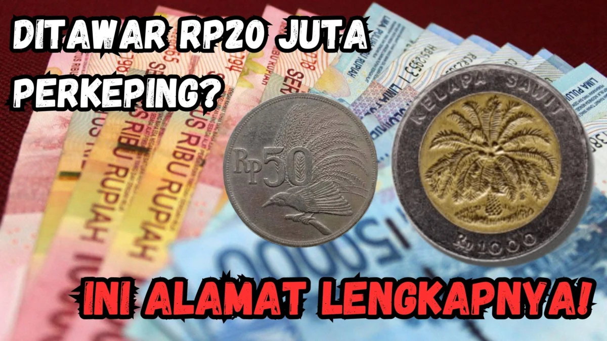 Ditawar Rp20 Juta Perkepingnya, Uang Koin Kuno Paling Dicari Kolektor Kaya Raya!