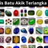 Mengerikan! Jenis-Jenis Batu Akik Terlangka Di Dunia, Anda Harus Tau