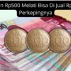 Ini Nih! Uang Koin Rp500 Bunga Melati Bisa Di Jual Rp100 Juta Perkepingnya