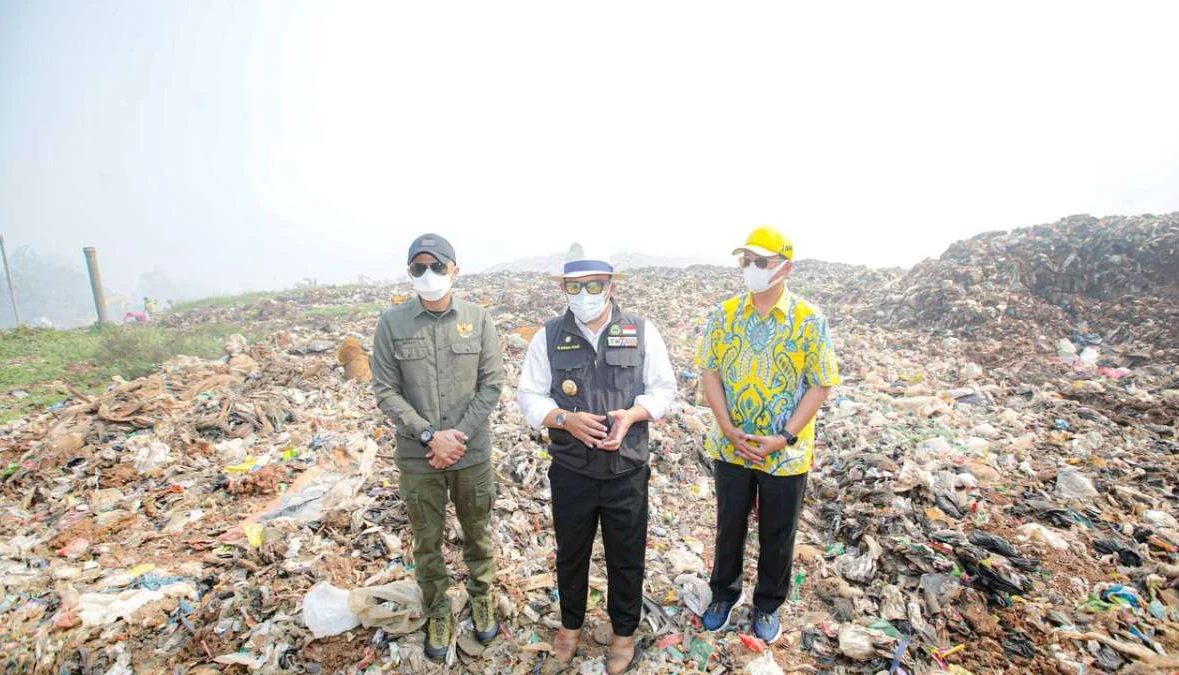 Kondisi Tempat Pembuangan Akhir (TPA) Sarimukti Berangsur Membaik