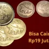 Koin kuno Rp50 Komodo dijual seharga Rp19,9 juta di akun marketplace