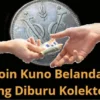 Koin kuno peninggalan Belanda keberadaannya langka dan dicari kolektor