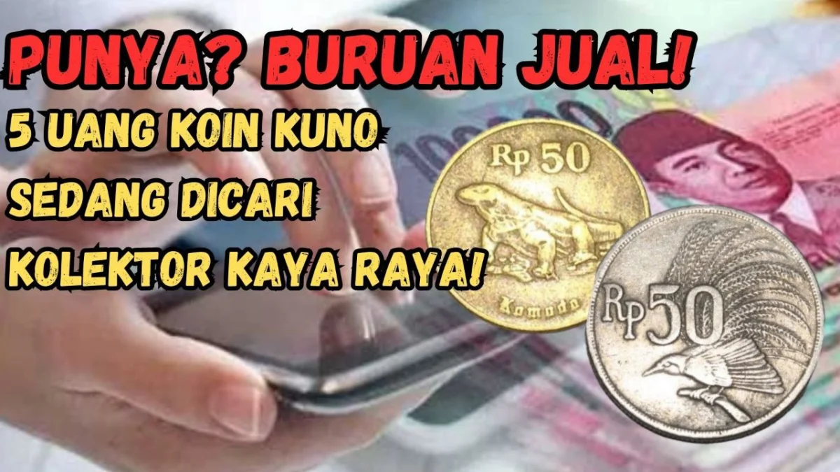 Jadi Rebutan Kolektor Kaya, 5 Koin Kuno Sedang Dicari Kolektor Nomor 3 Dihargai Rp20 Juta Per Keping