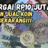 Koin Kuno Rp1000 Gambar Kelapa Sawit Dihargai Rp10 Juta Per Keping Oleh Kolektor Ini