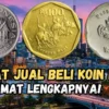 4 Tempat Jual Beli Koin Kuno Dilengkapi Alamat Serta Nomor Hp Kolektornya!