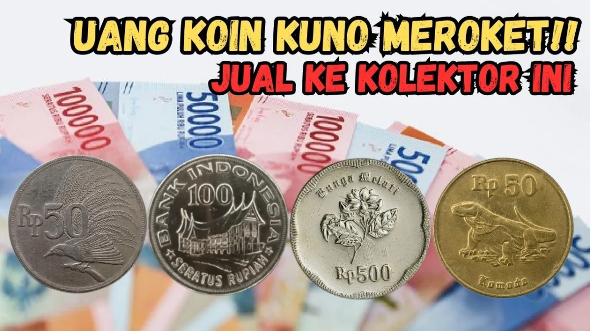 Ditawar Rp5.000.000 Per Keping, Uang Koin Kuno Dicari Kolektor Kaya Raya, Cek Disni!