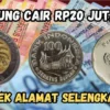 Cair Rp20 Juta Per Keping, Jual Koin Kuno Ke Alamat dan Nomor Hp Ini Sekarang!