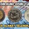 Jual Koin Kuno Disini Yuk, Dijamin Menguntungkan! Cek Nomor dan Alamatnya