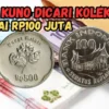 Cek Koleksimu, 3 Uang Koin Kuno Dicari Kolektor, Ada yang Tembus Rp100 Juta Per Keping