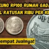 Koin Kuno Rp100 Gambar Rumah Gadang Ini Dijual Ratusan Ribu per Keping, Disini Tempat Jualnya!