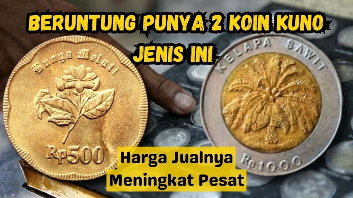 Beruntung Punya 2 Koin Kuno Jenis Ini, Sekarang Harga Jualnya Meningkat Pesat