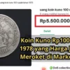 Dijual Rp5.500.000 Per Keping, Inilah Koin Kuno Rp100 Tahun 1978 yang Harga Jualnya Meroket di Marketplace