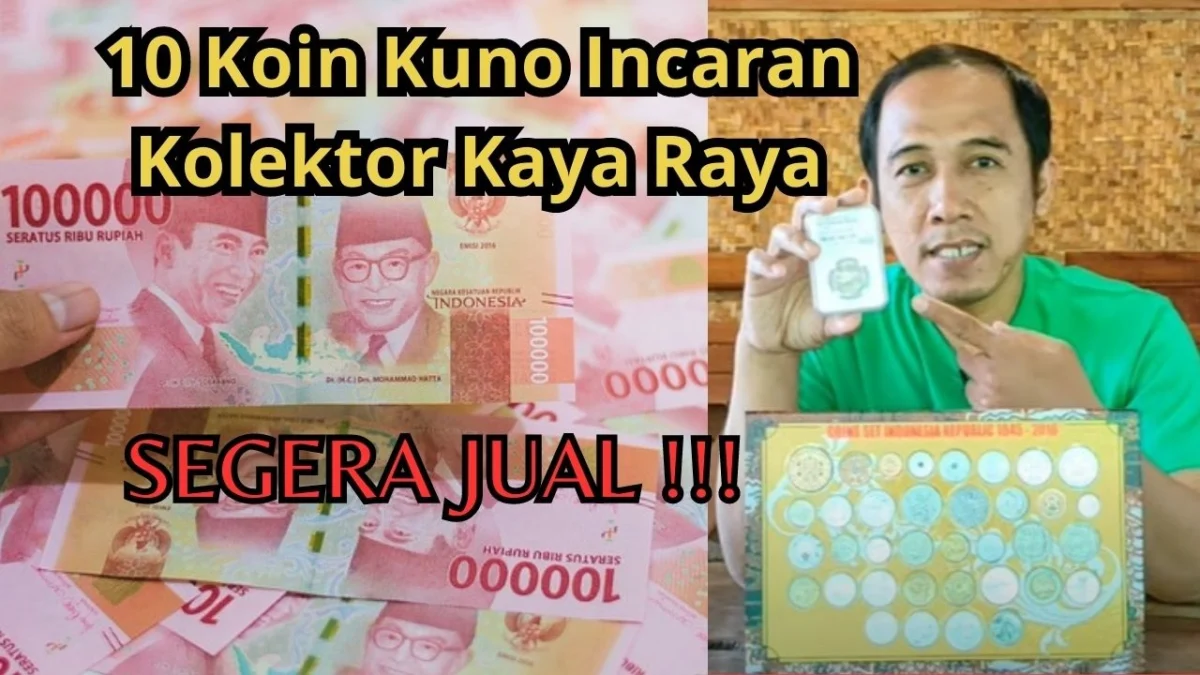 Jual Sekarang Juga, 10 Koin Kuno Rupiah Incaran Kolektor Kaya Raya