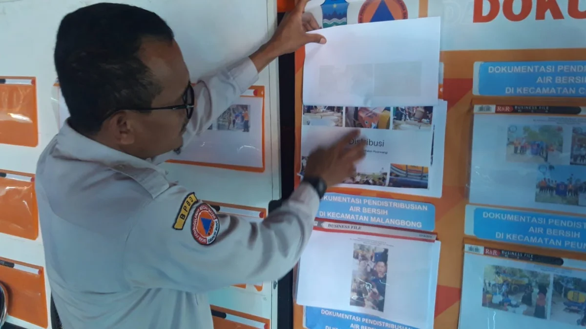 Kepala Bidang Kedaruratan Logistik BPBD Kabupaten Garut, Daris Hilman