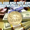 Kolektor Kaya Raya! Jual Koin Rp50 Motif Komodo Dibandrol Rp3 Juta Perkepingnya